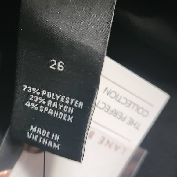 NWT Lane Bryant Black Perfect Drape Dress Pants Size 26 - Picture 11 of 12